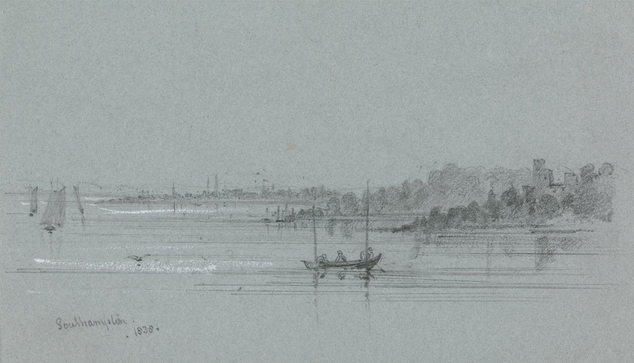 O Porto em Southampton de Unknown artist