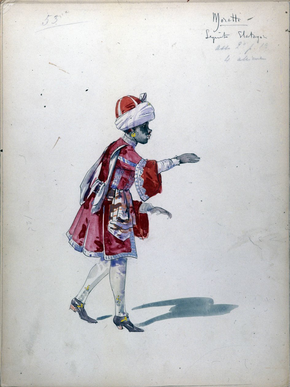 A Dama de Espadas: Ópera composta em 1890 por Piotr ou Petr Ilyich Tchaikovsky (ou Tchaikowsky de Unknown artist