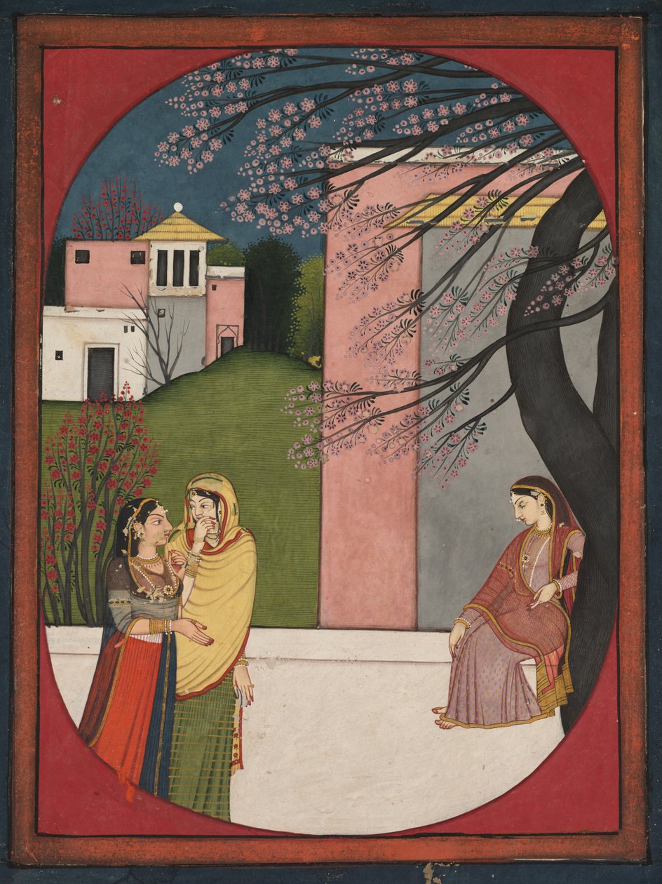 A Heroína Lovelorn, de um Sat Sai de Bihari de Unknown artist
