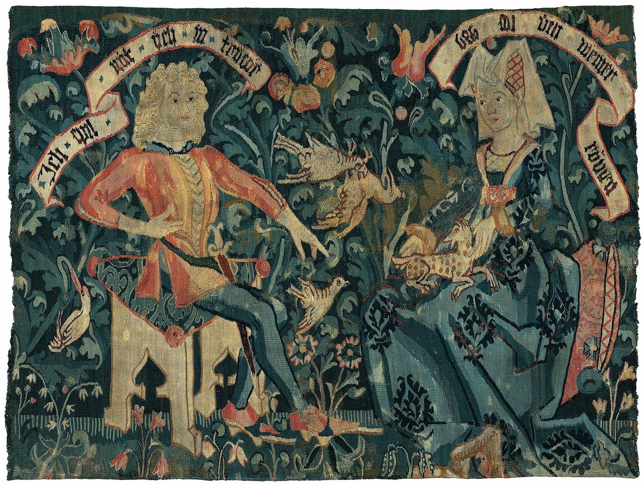 Os amantes de Unknown artist
