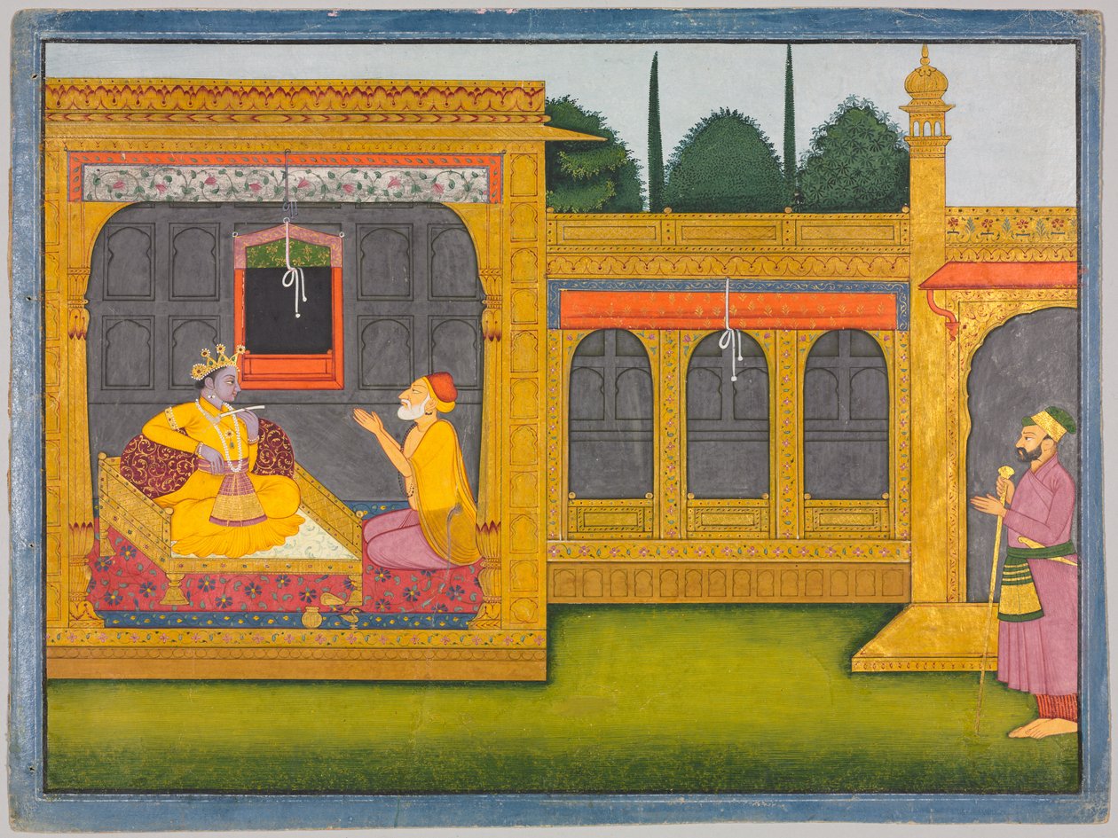 O Casamento de Rukmini [Mangal] de Unknown artist