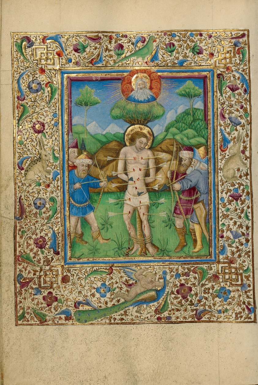 O martírio de São Sebastião de Unknown artist