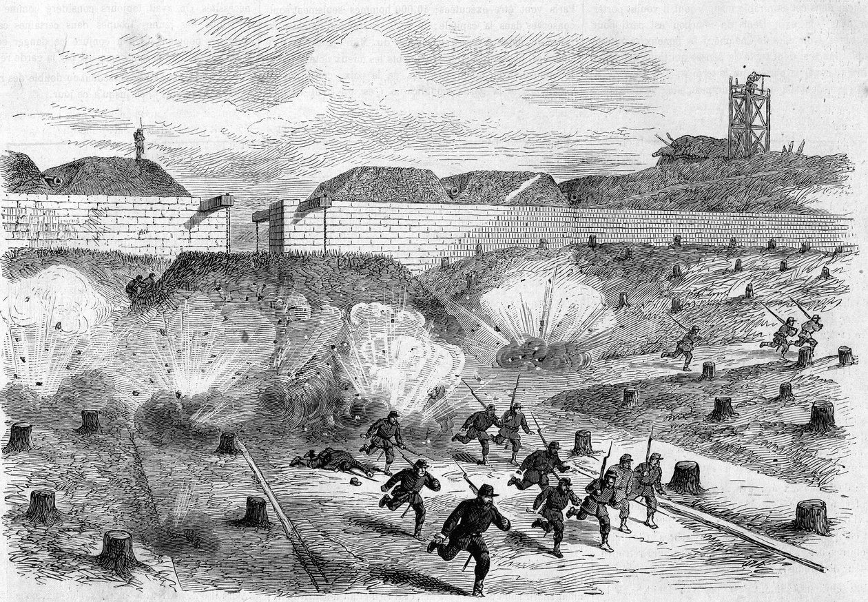 A Comuna de Paris, em 1871. Bombardeamento da Porte d