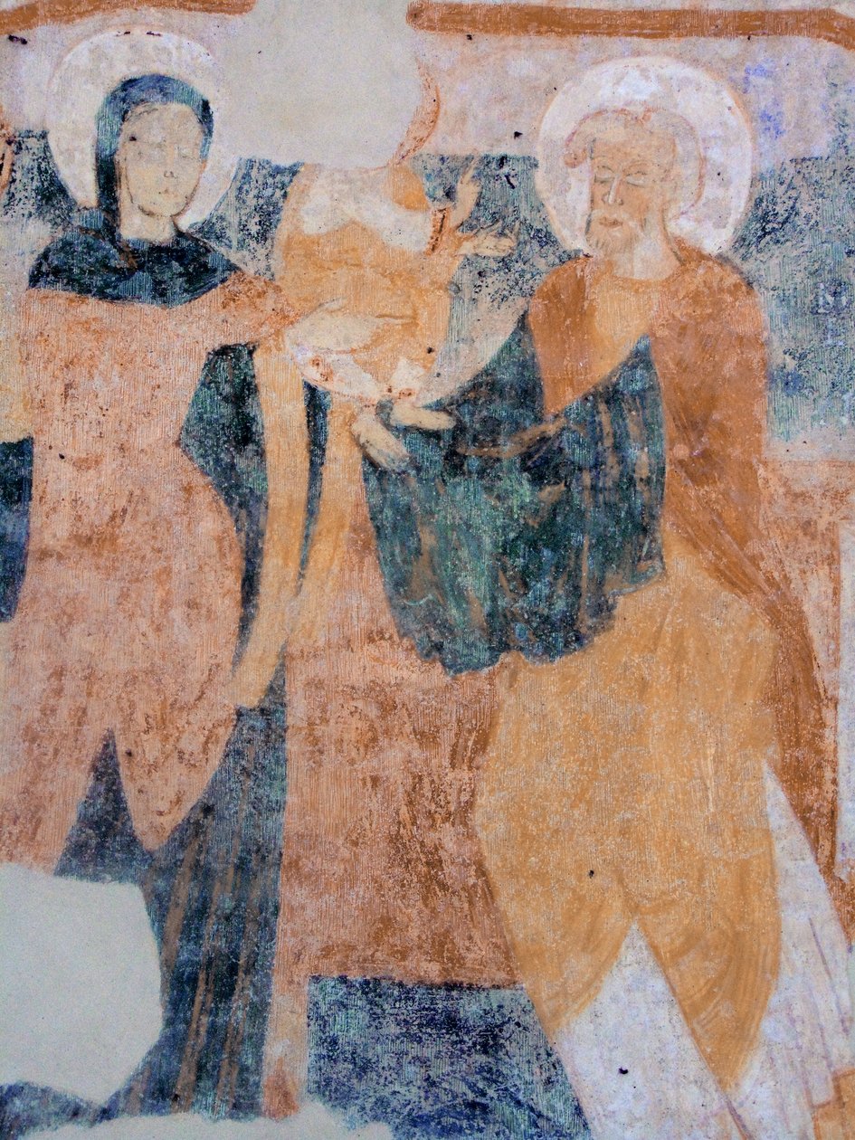 A Apresentação, capela Saint-Jean du Liget, Touraine de Unknown artist