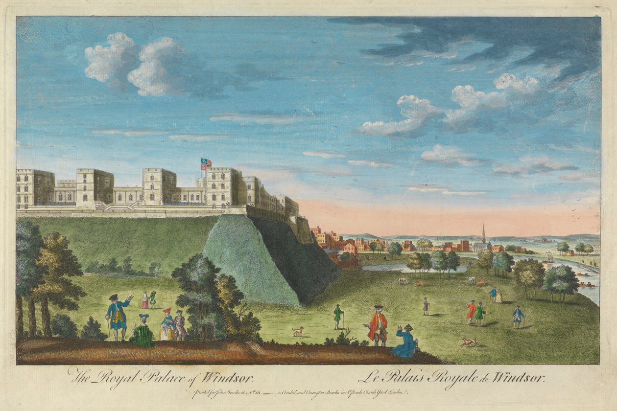 O Palácio Real de Windsor de Unknown artist