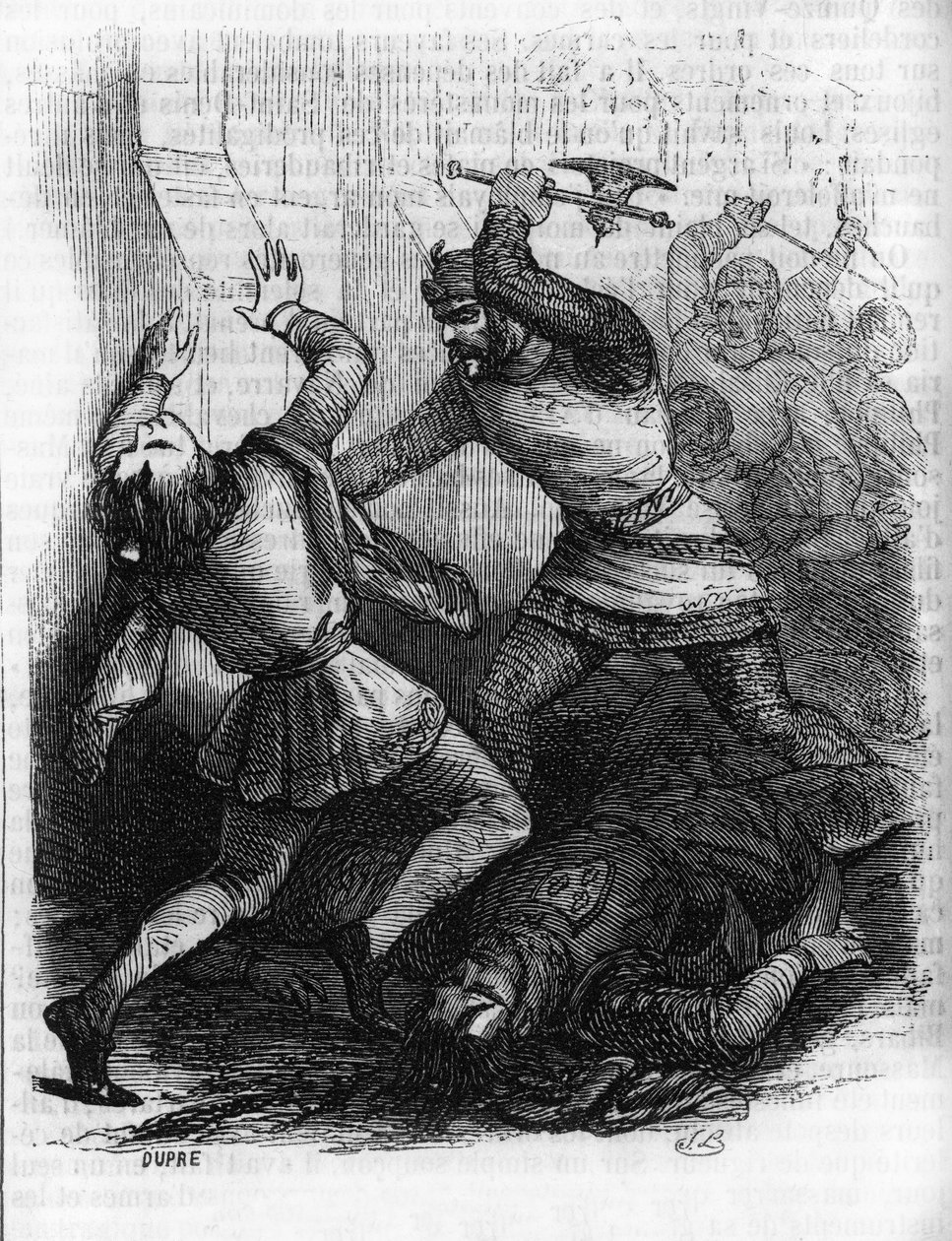 A revolta popular "Siciliana Vepers" (Vespri Siciliani) da ilha da Sicília contra o domínio feodal do rei francês Carlos de Anjou, ocorrida em Palermo e Corleone, em 31 de março de Unknown artist