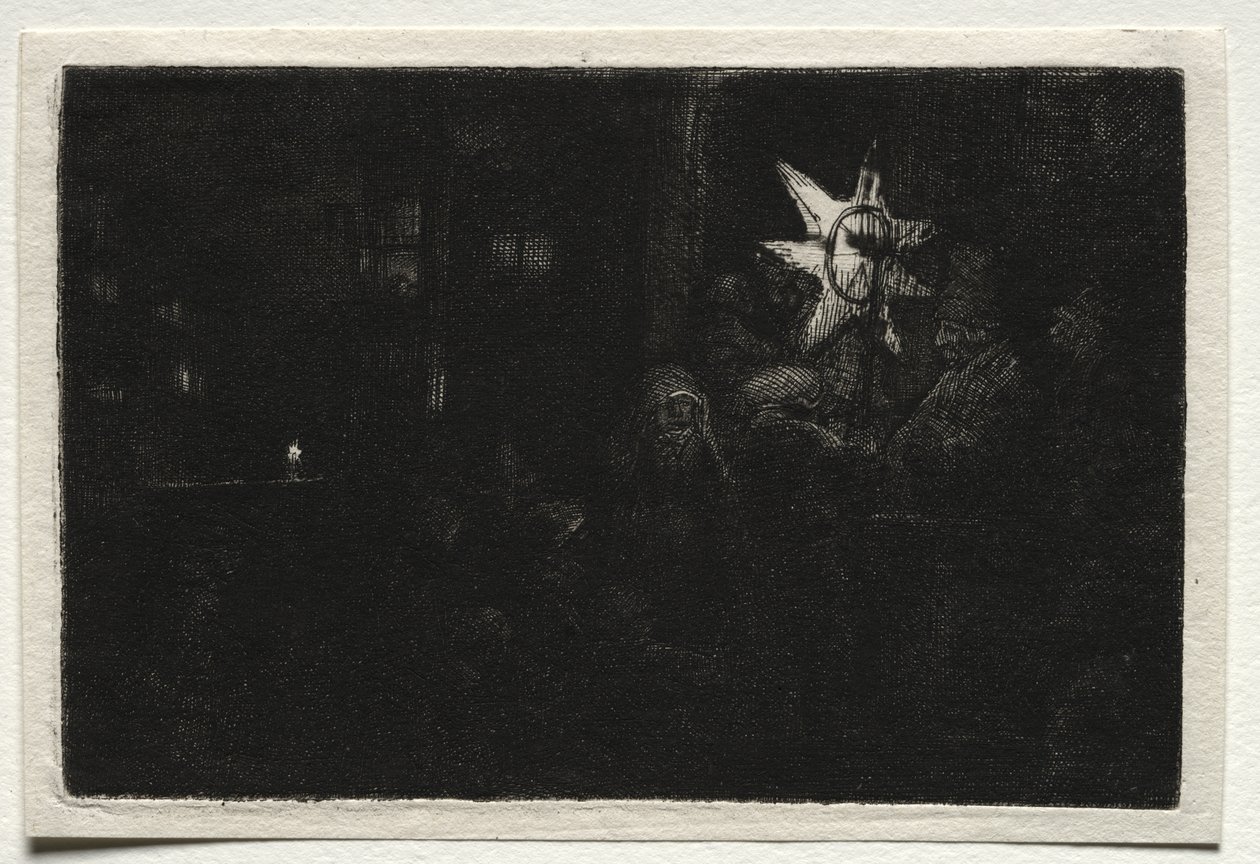 A Estrela dos Reis: Uma Peça Noturna de Unknown artist