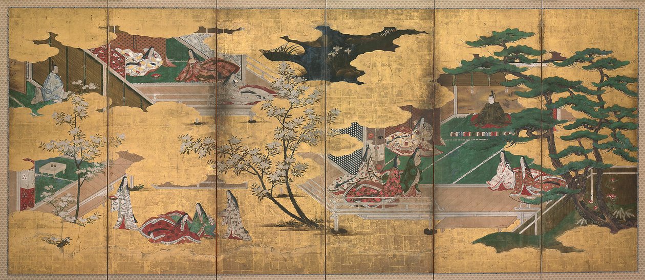 O Conto de Genji de Unknown artist