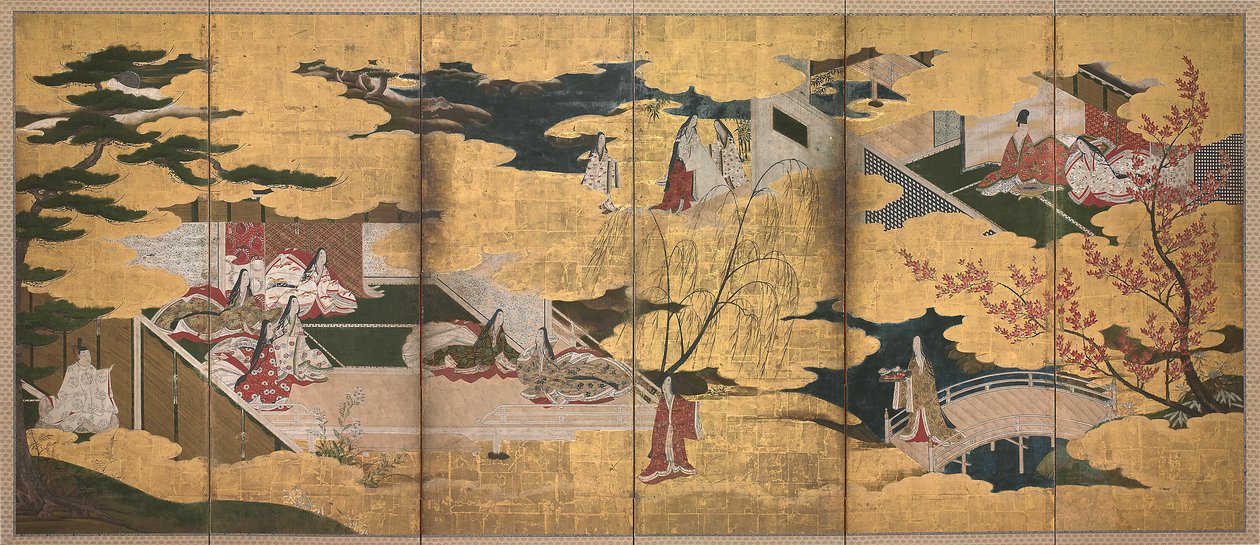 O Conto de Genji de Unknown artist