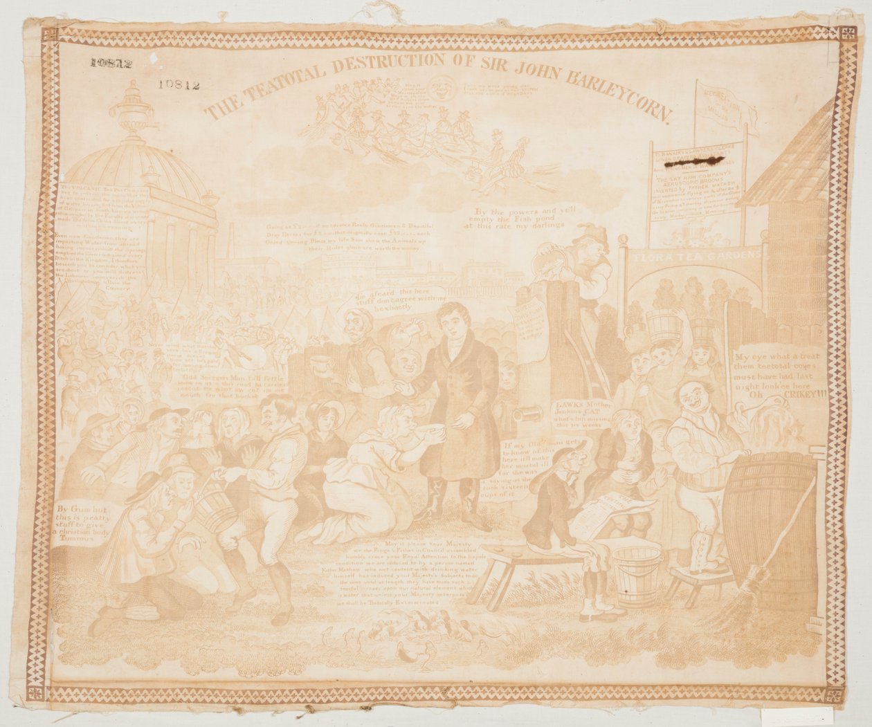 A Destruição Total de Sir John Barleycorn de Unknown artist