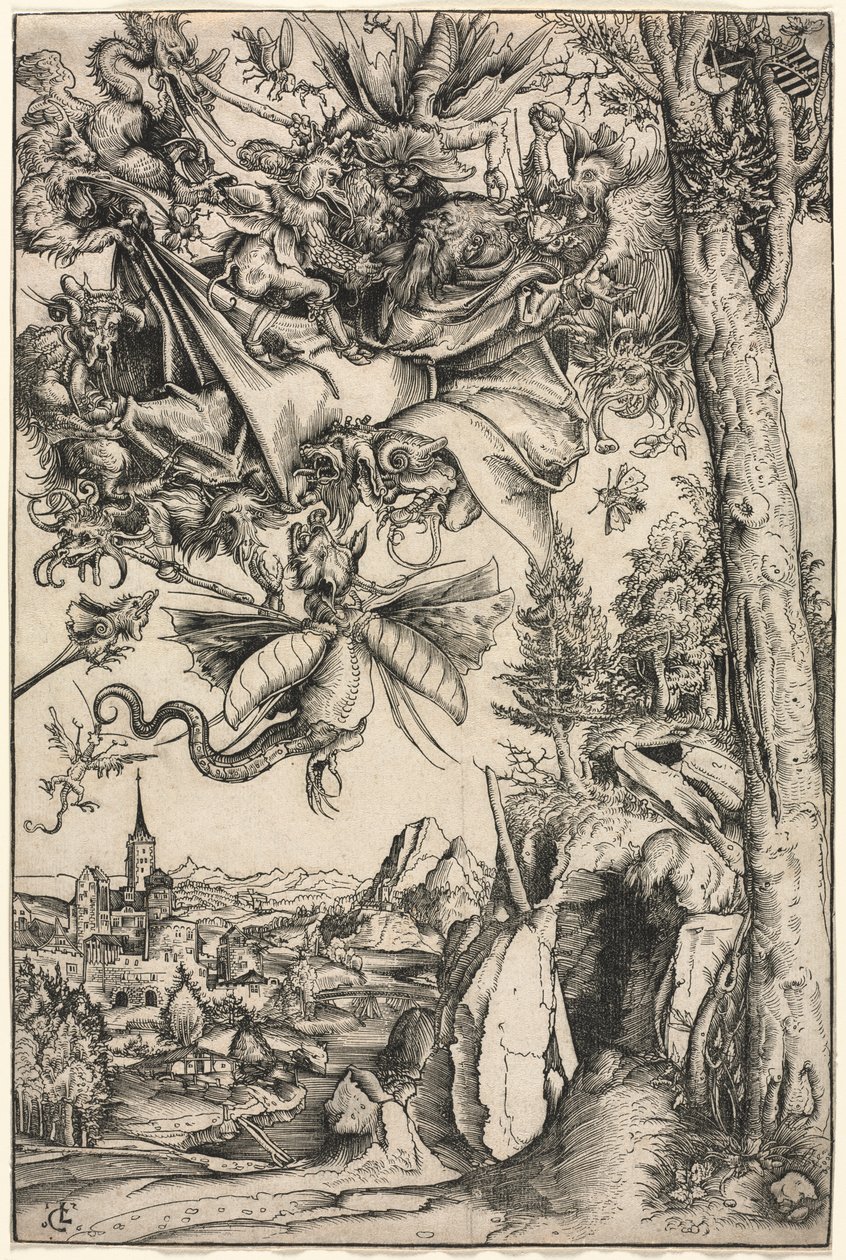 A Tentação de Santo António de Unknown artist
