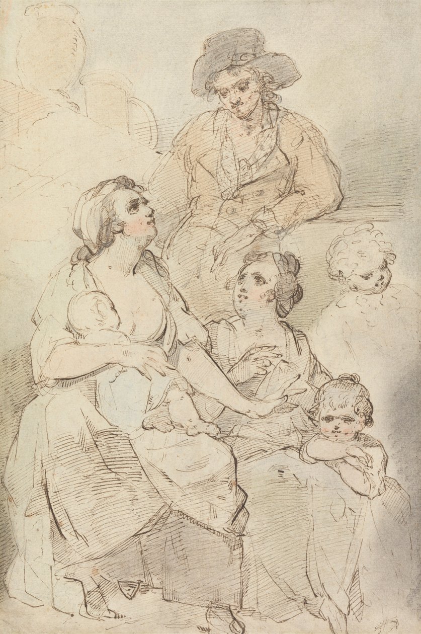 A Família Virtuosa de Unknown artist