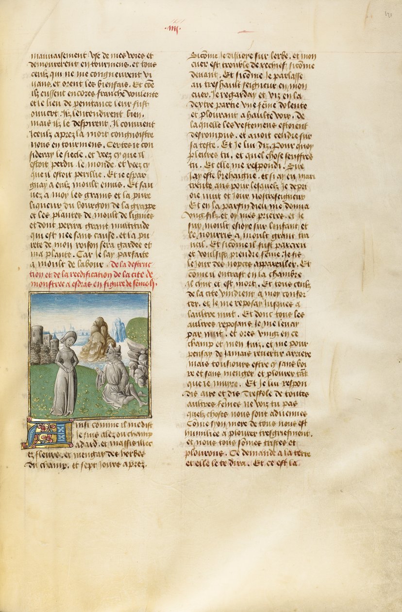 A visão de Esdras de Unknown artist