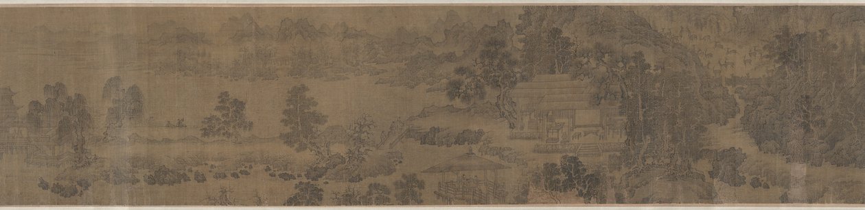A Villa Wangchuan 網川圖 de Unknown artist