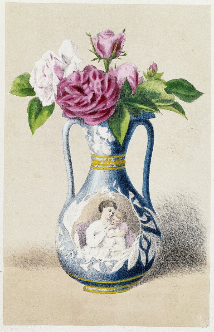 As quatro estações: verão, rosa de Unknown artist
