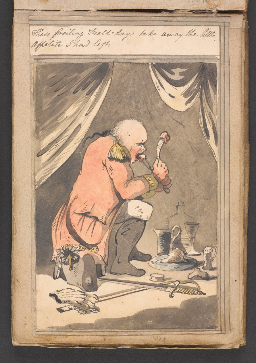 Estes dias de grelhados tiram-me o pouco apetite que me restava. de Unknown artist