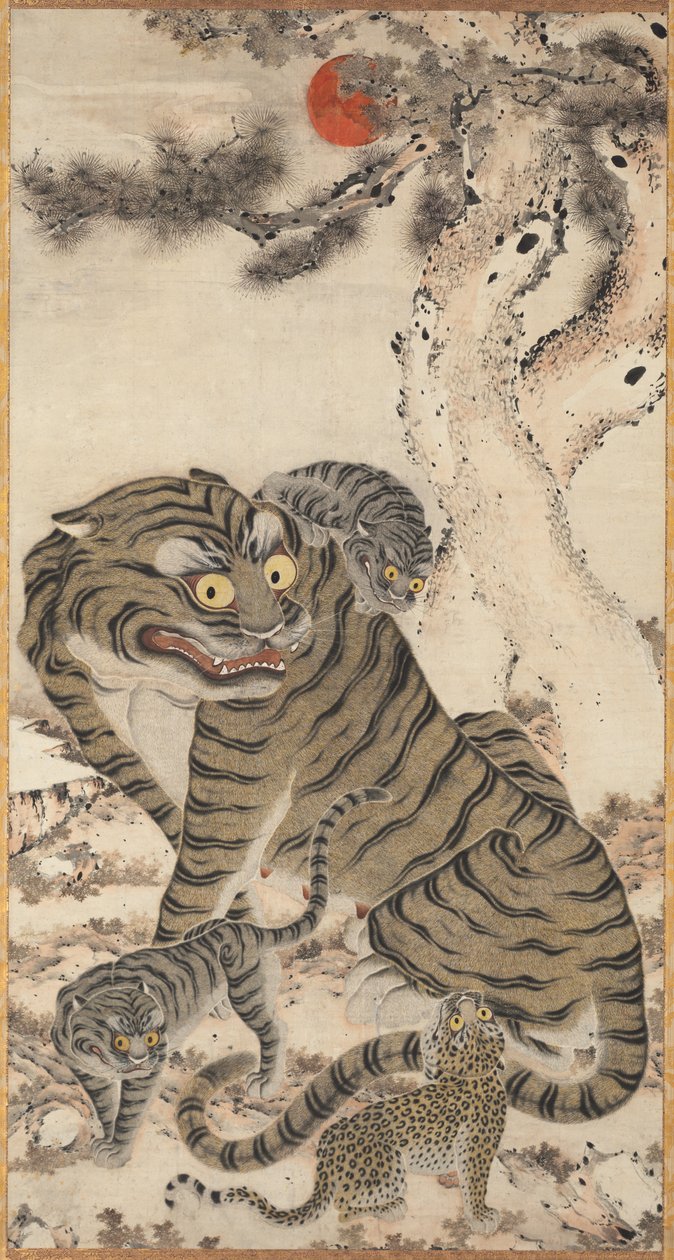 Família Tigre de Unknown artist