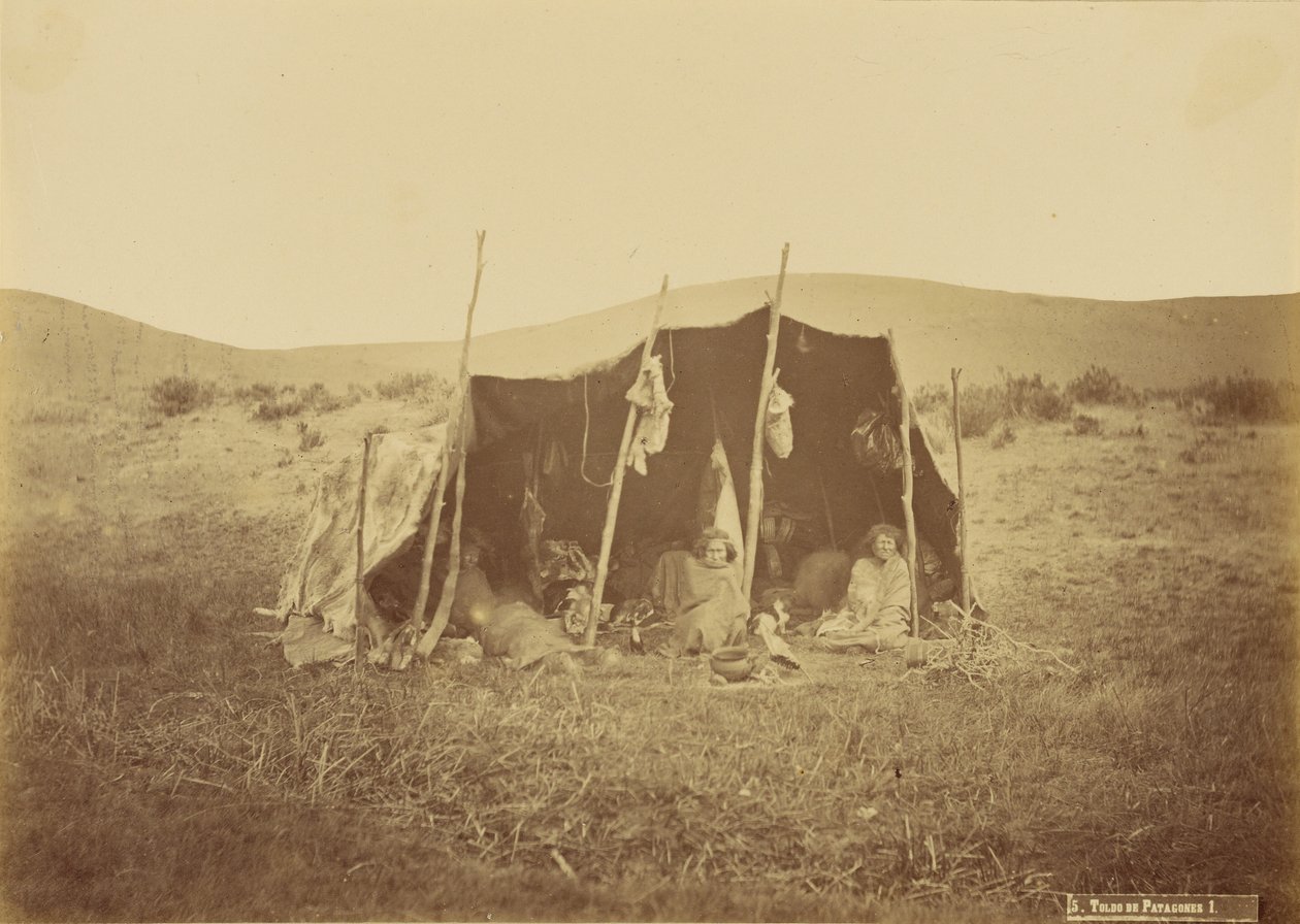 Toldo Patagones. de Unknown artist