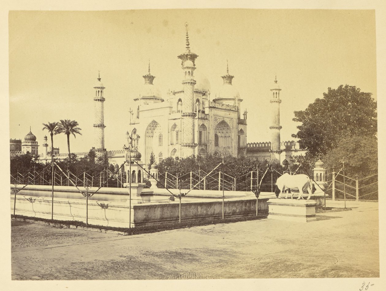 [Túmulo de Zinat Algiya no Complexo Hussainabad Imambara, Lucknow] de Unknown artist