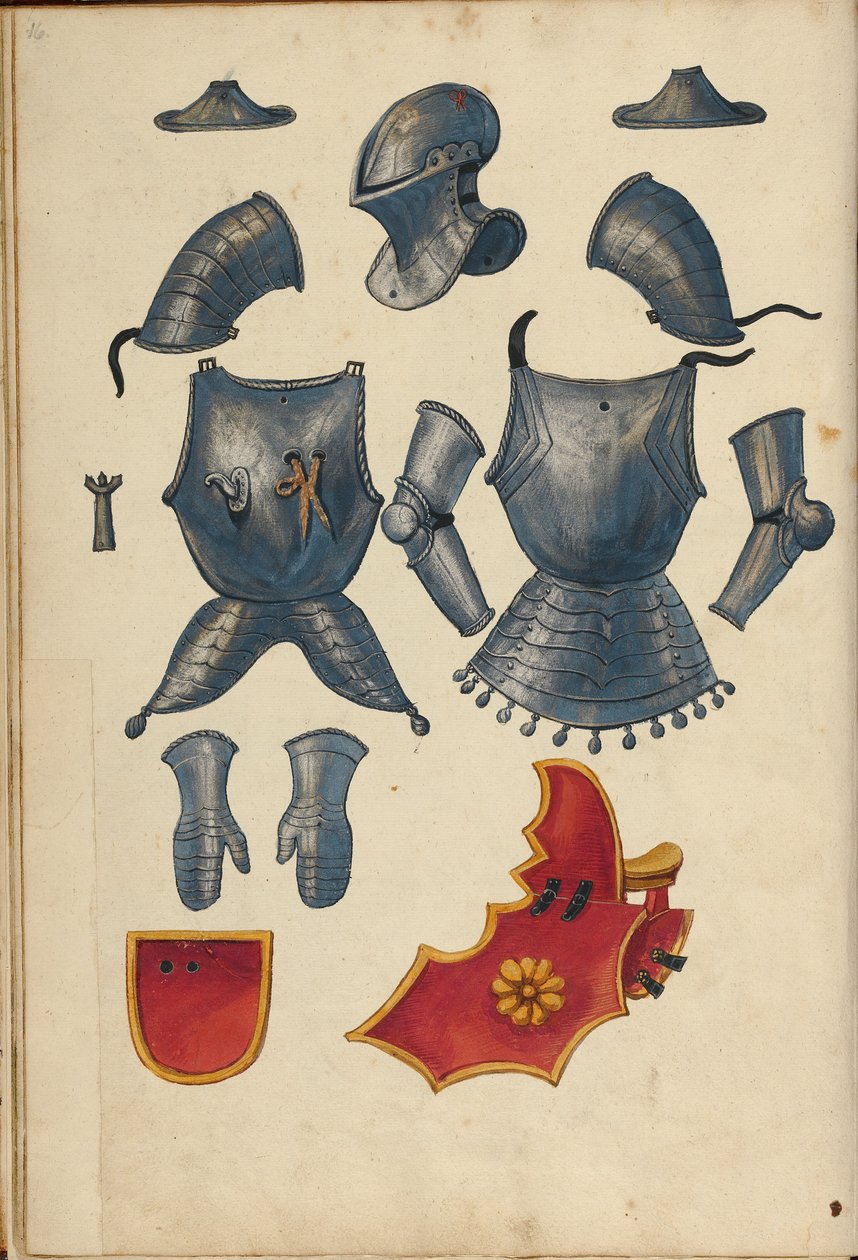Armadura de torneio de Unknown artist