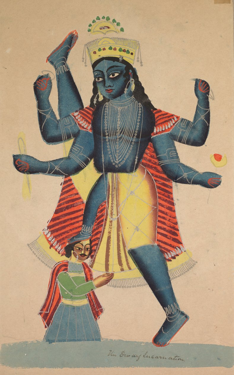Trivikramapada (Três Passos de Vishnu) de Unknown artist