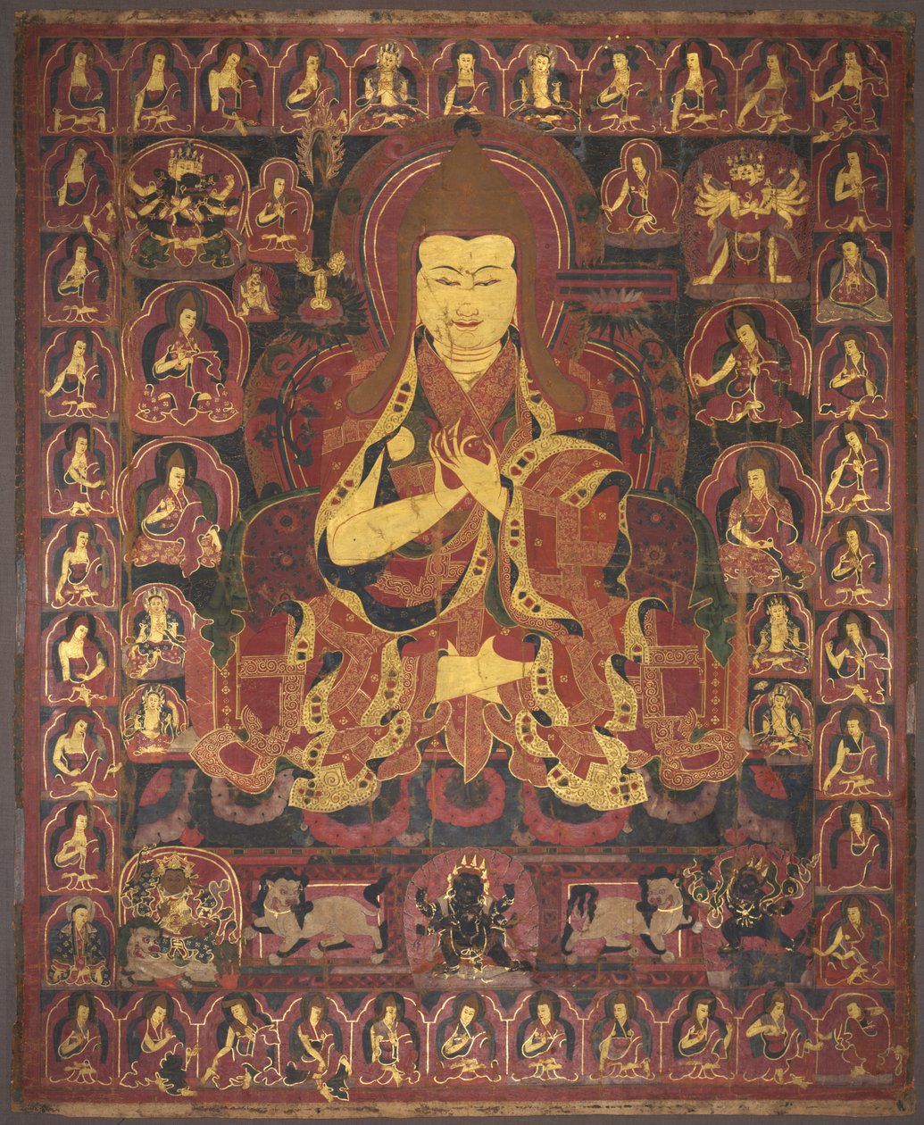 Tsong Khapa, fundador da Ordem Geluk de Unknown artist