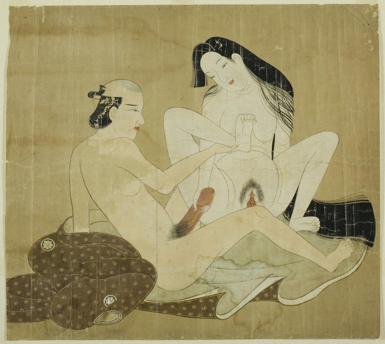 Dois amantes de Unknown artist