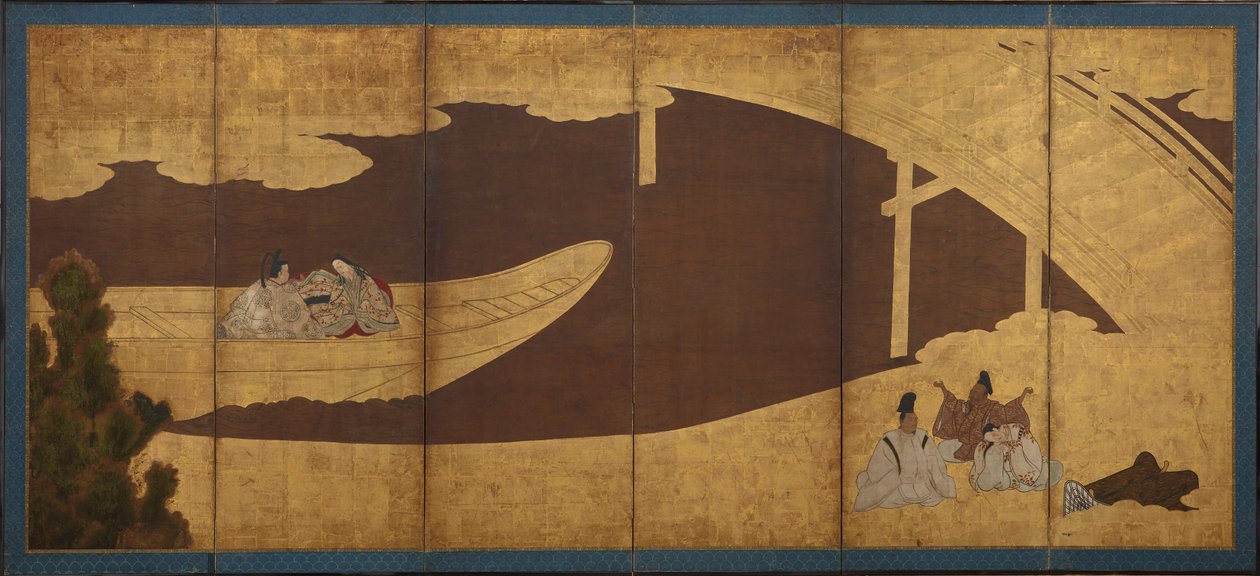 Ukifune, do Conto de Genji de Unknown artist