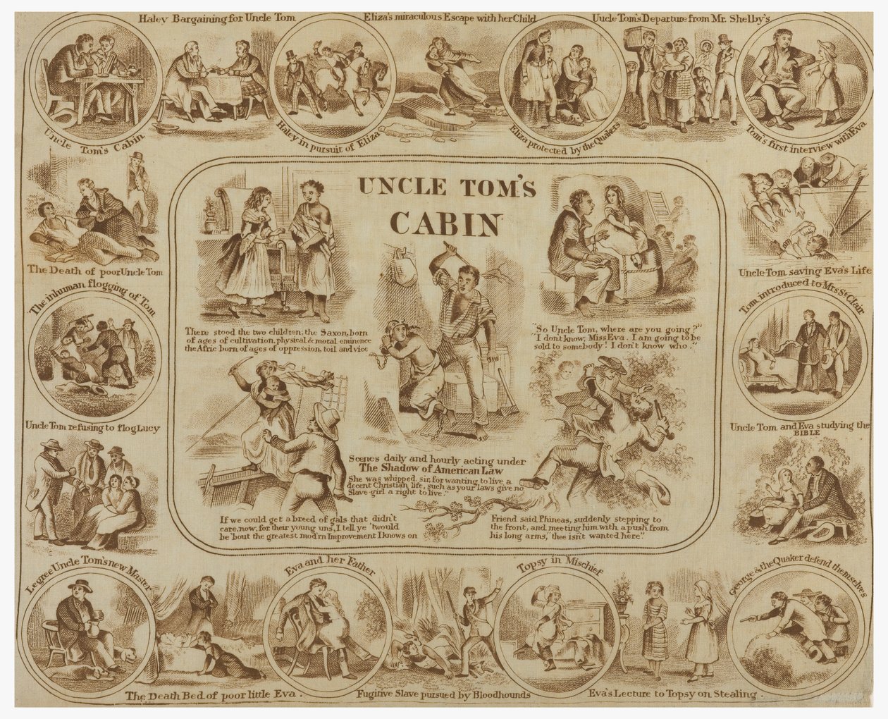 Cabine do tio Tom de Unknown artist