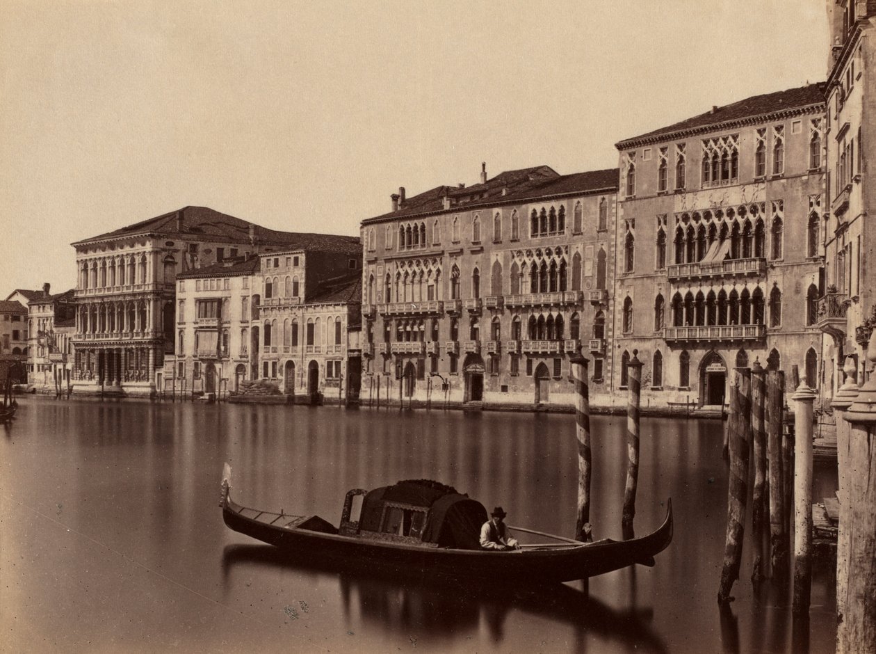 Sem título (gôndola veneziana) de Unknown artist