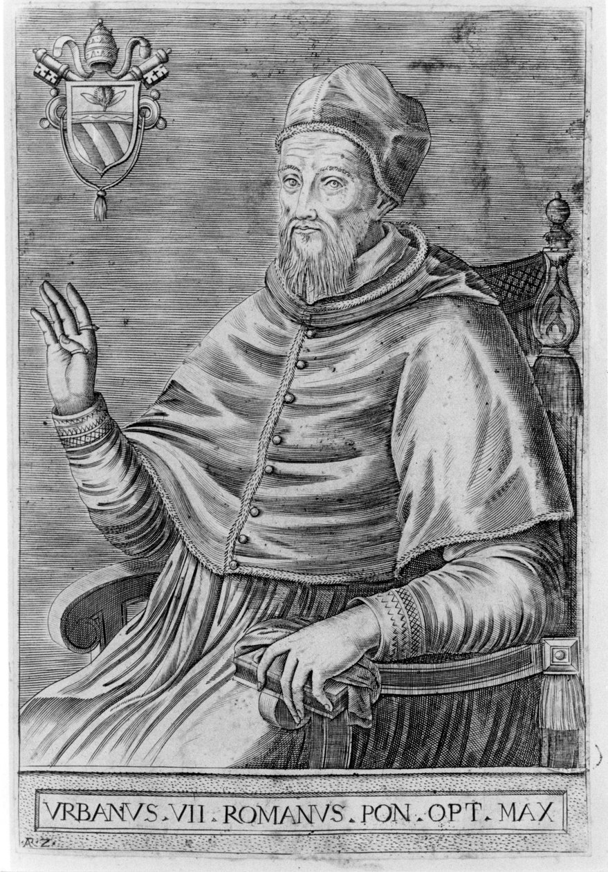 Urbano VII (1521 - 1590). de Unknown artist