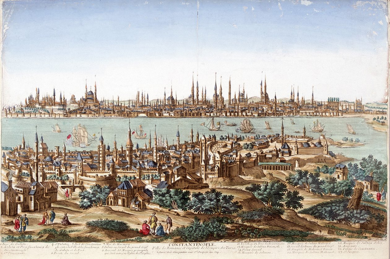 Vista de Constantinopla de Unknown artist