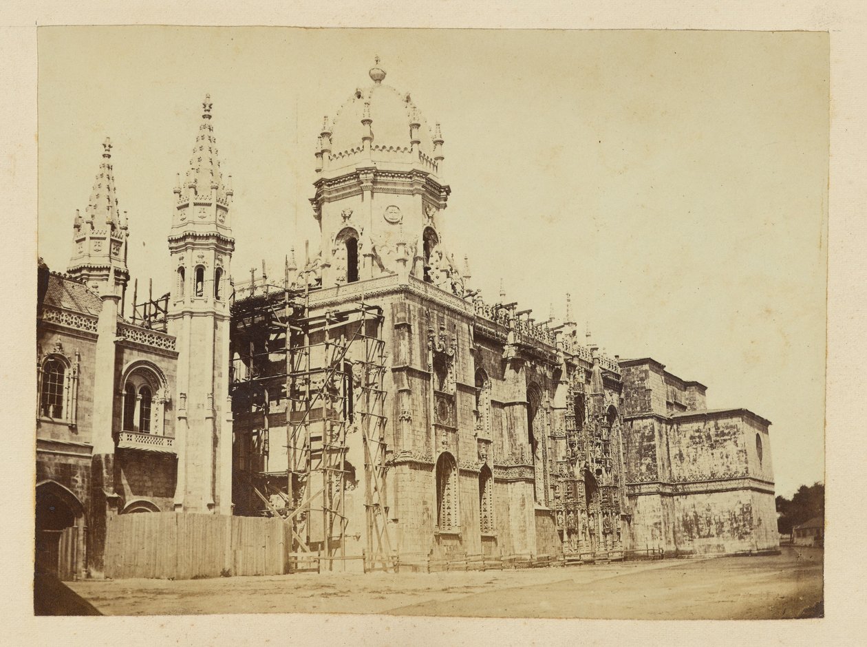[View of Jerónimos Monastery, Belém, Portugal] de Unknown artist