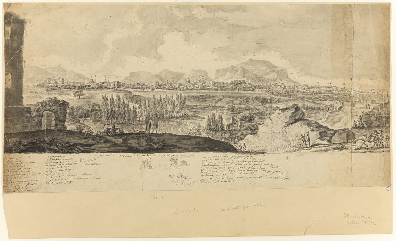 Vista de Palermo de Unknown artist
