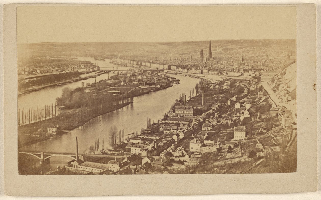 [Vista de Rouen, França]. de Unknown artist