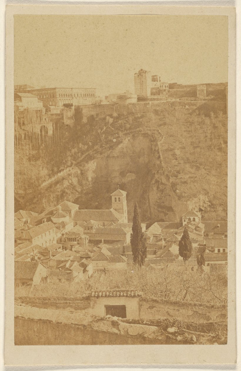 [Vista de Alhambra, Espanha]. de Unknown artist