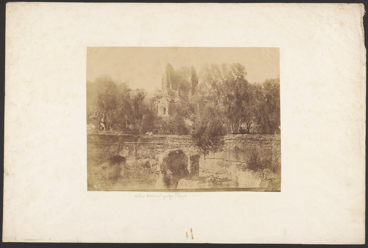 [Villa Adriana perto de Tivoli]. de Unknown artist