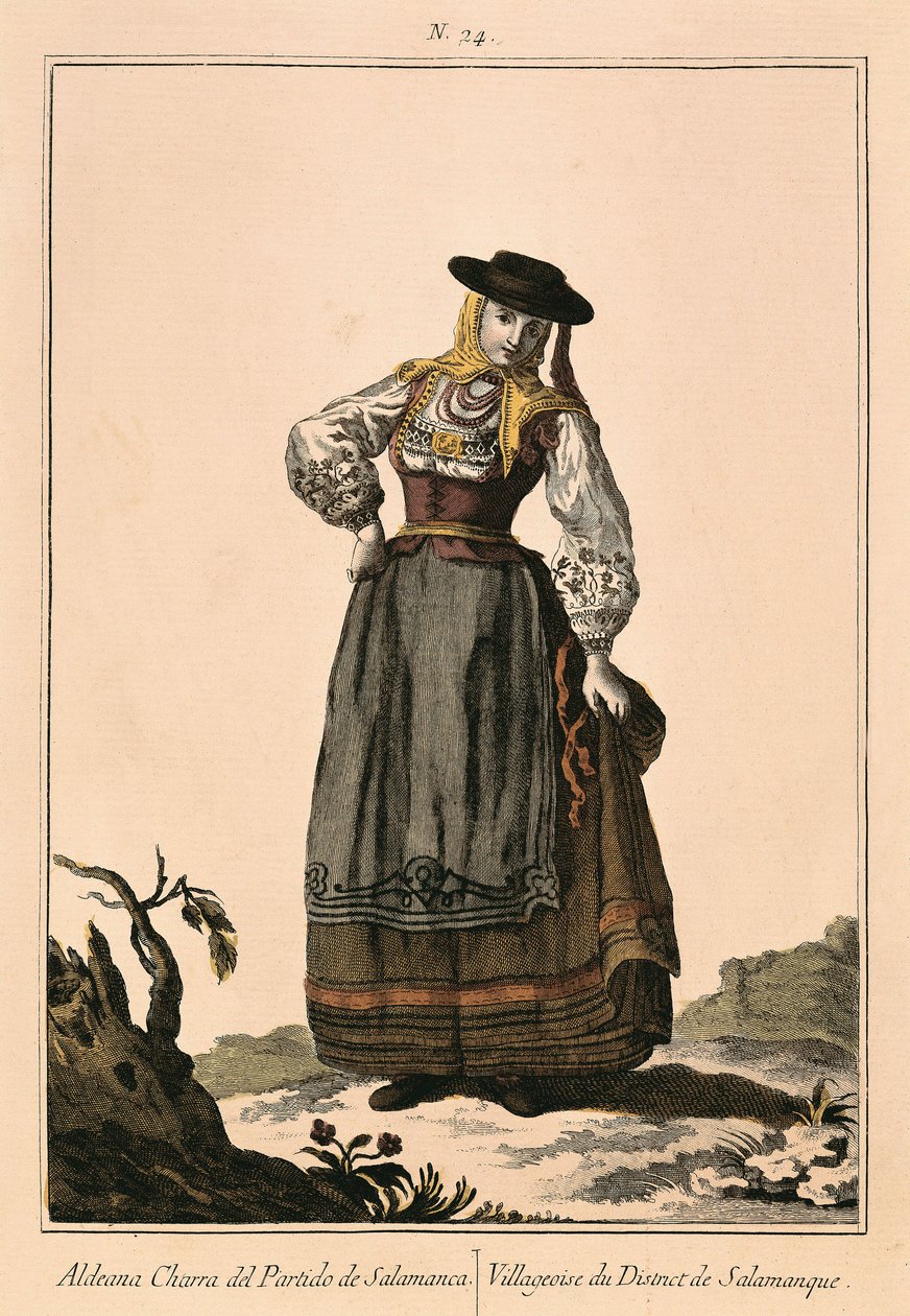 Aldeia da região de Salamanca de Unknown artist