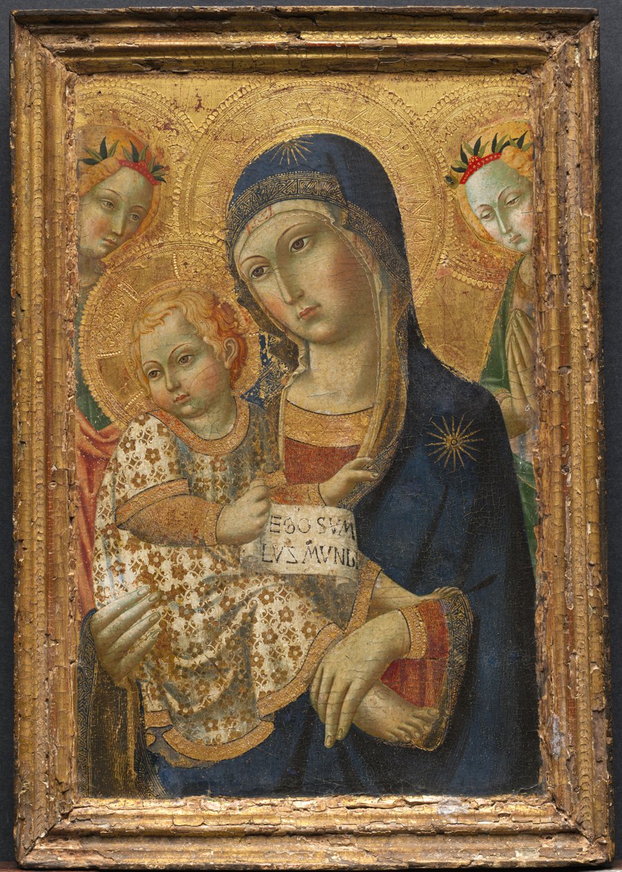 Virgem e Menino Entronizados de Unknown artist