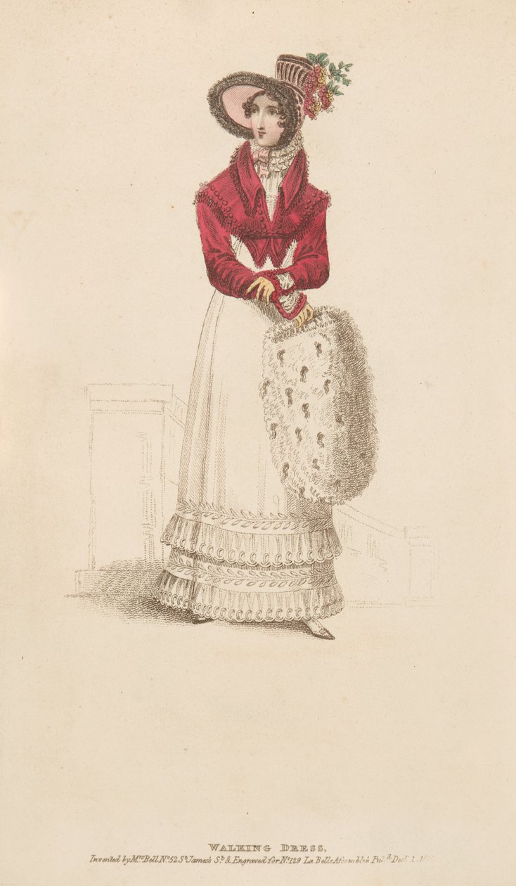 Vestido para caminhadas de Unknown artist