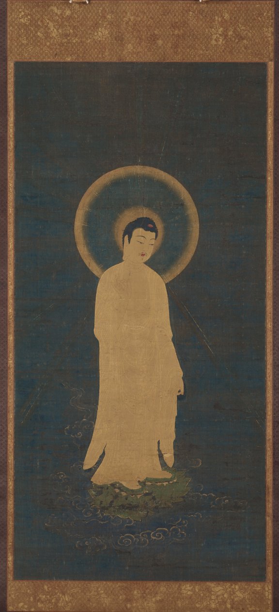 Descida de boas-vindas do Buda Amida de Unknown artist