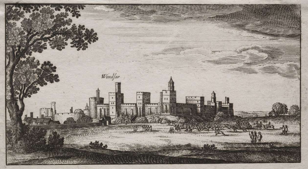 Castelo de Windsor do sudeste de Unknown artist