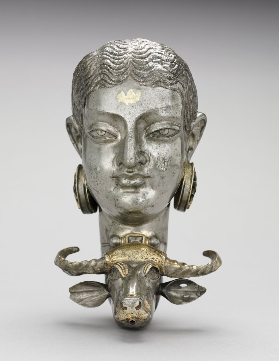 Mulher e Búfalo de Água Rhyton de Unknown artist