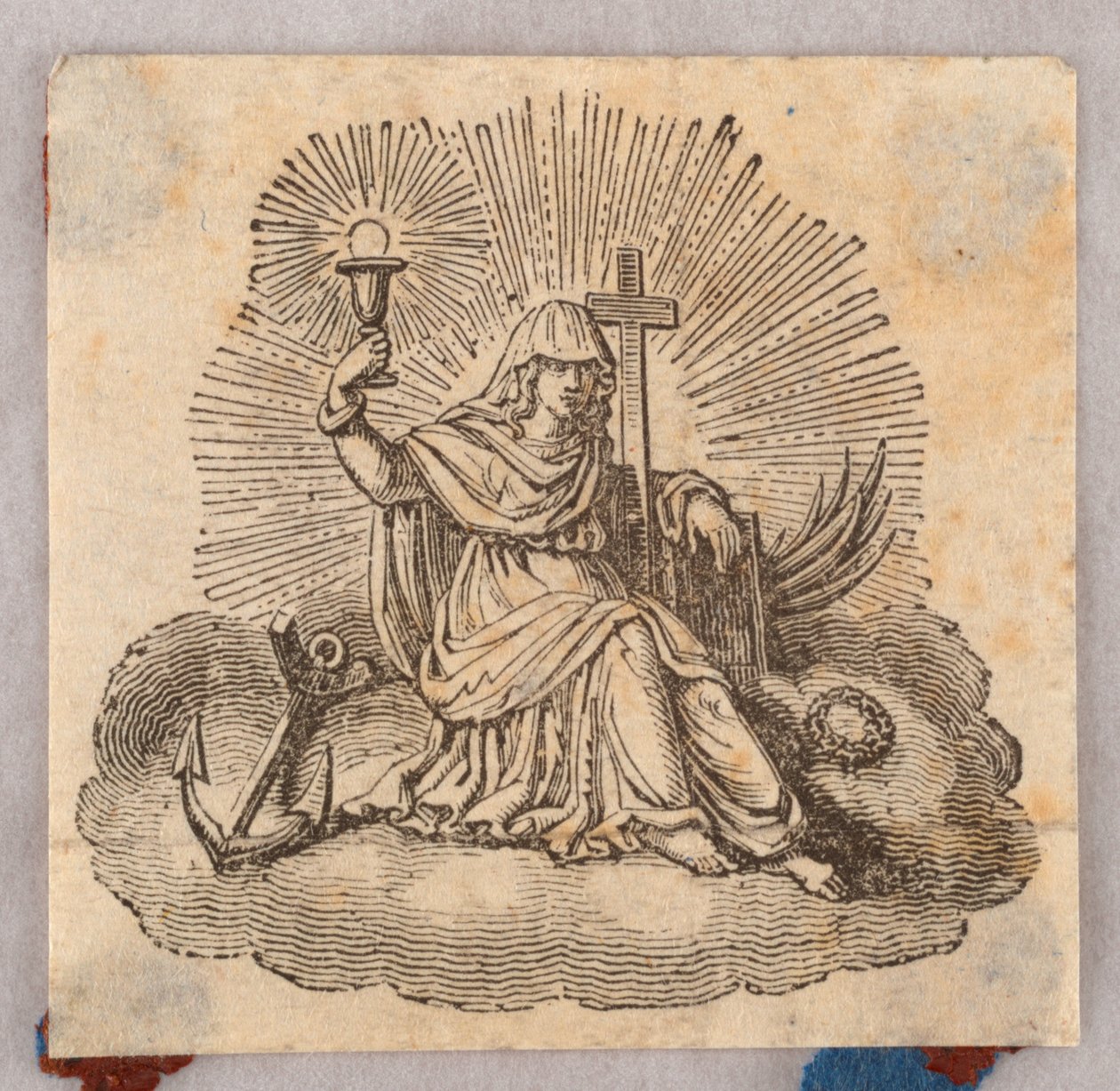 Gravura em madeira. Vinheta. de Unknown artist