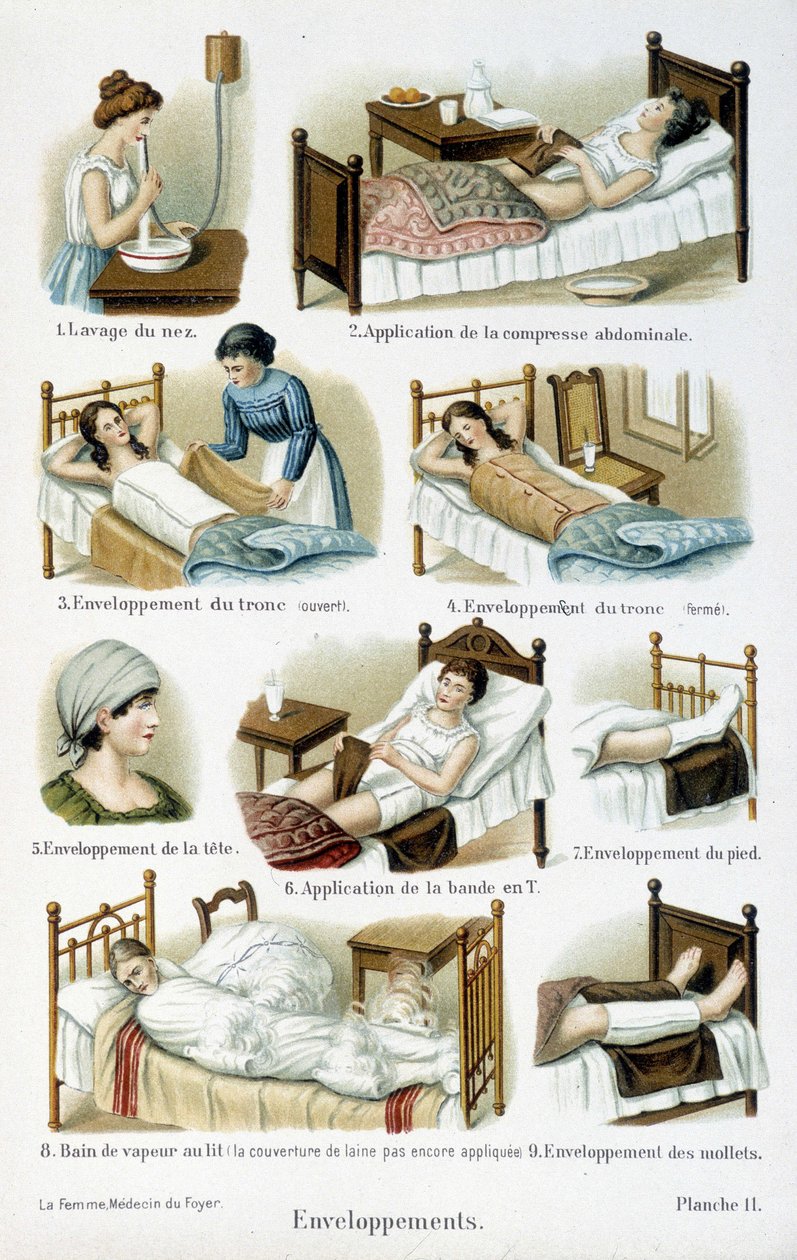 Wraps - em "The woman, home doctor" de Unknown artist