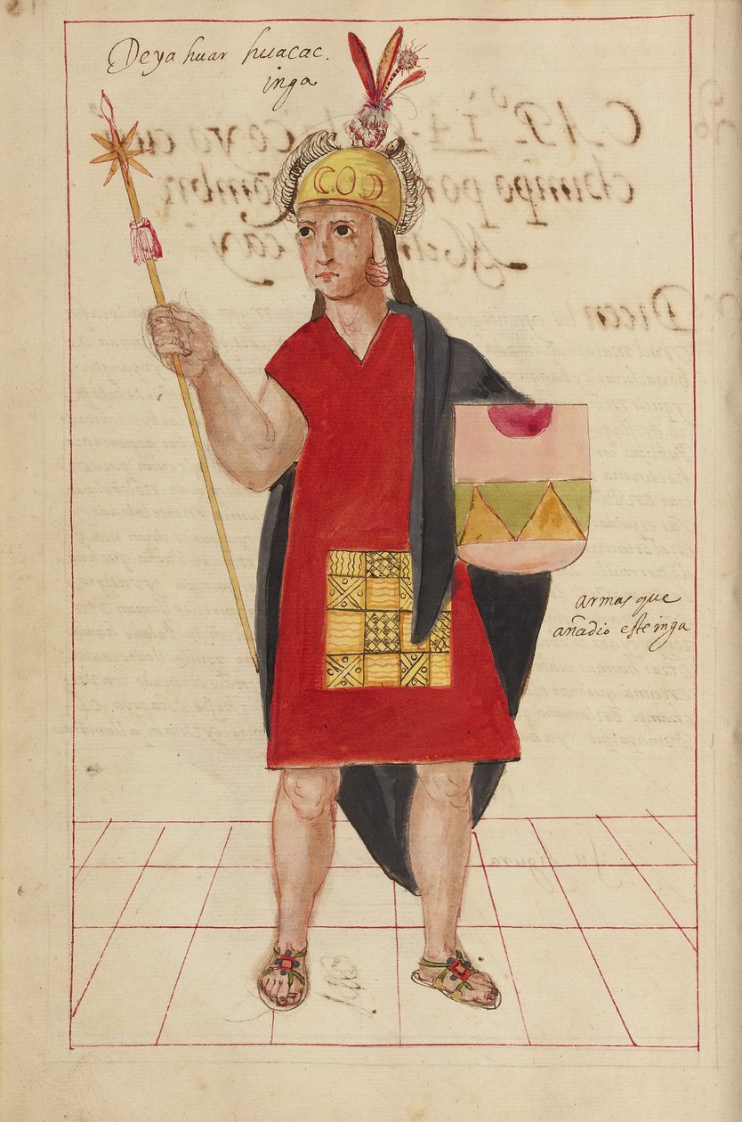 Yahuar Huacac de Unknown artist