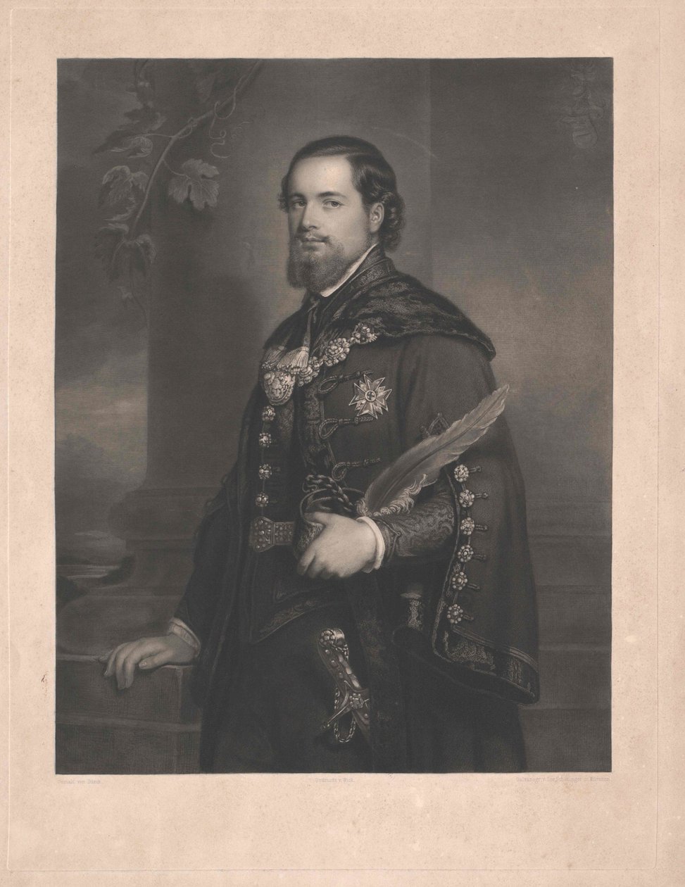 de um Sr. elevador, cerca de 1850. (homens) de Unknown artist