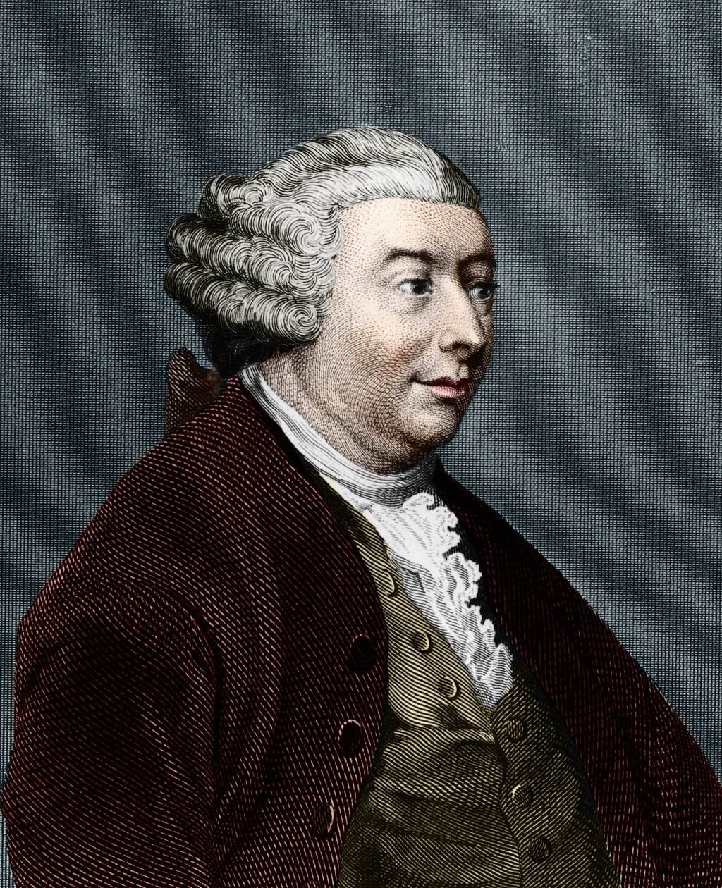 retrato de David Hume. Filósofo escocês (1711 a 1776). de Unknown artist