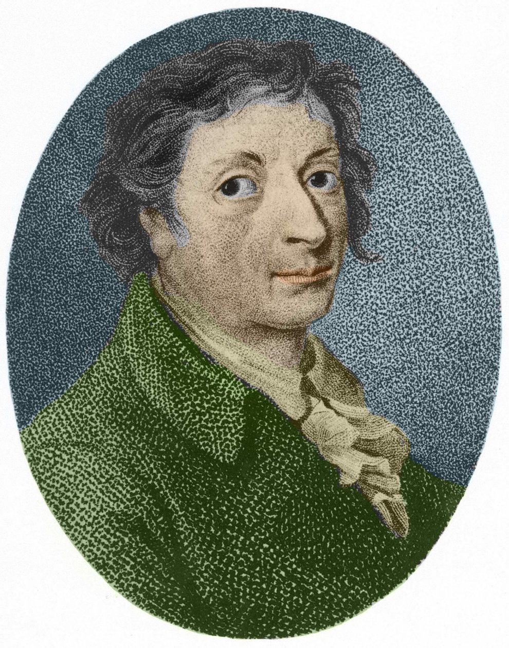 retrato de Franz Karl Achard. Químico alemão de origem francesa (1753 a 1821). de Unknown artist
