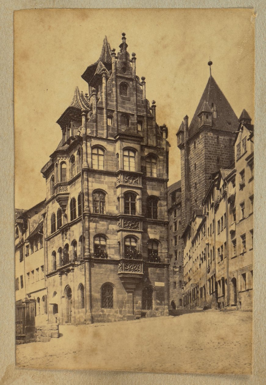 [Toplerhaus, Nuremberga]. de Unknown artist/maker